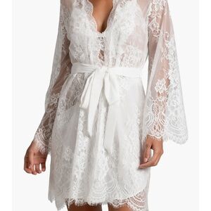 Bridal Lace Robe - In Bloom